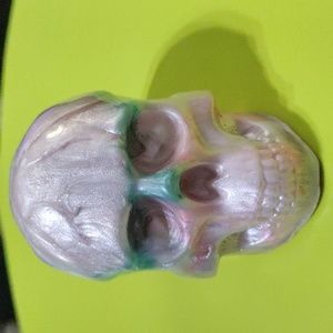 Multicolored skull